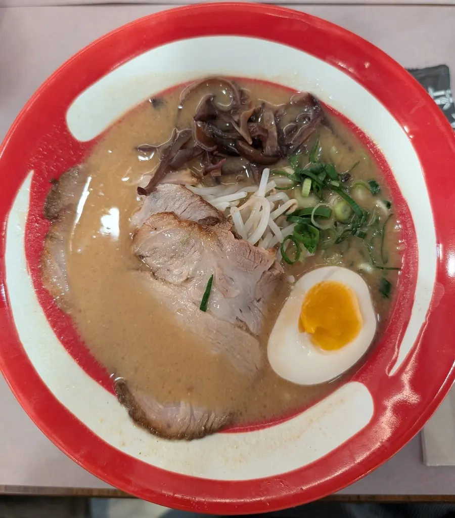 Miso Ramen at Muteki Ramen