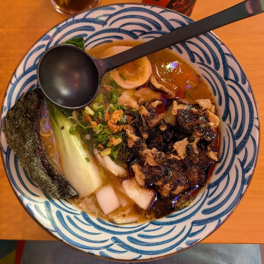 Black Garlic Miso Ramen at Suki Ramen