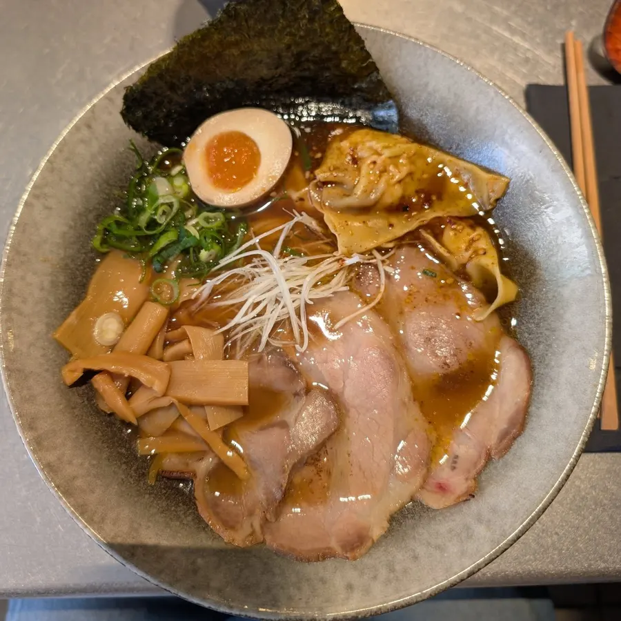 Wantanmen at Shoronpo Ramen