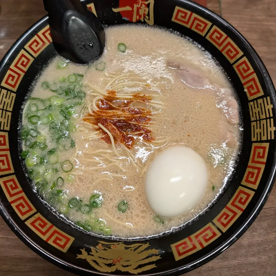 Tonkotsu Ramen at Ichiran