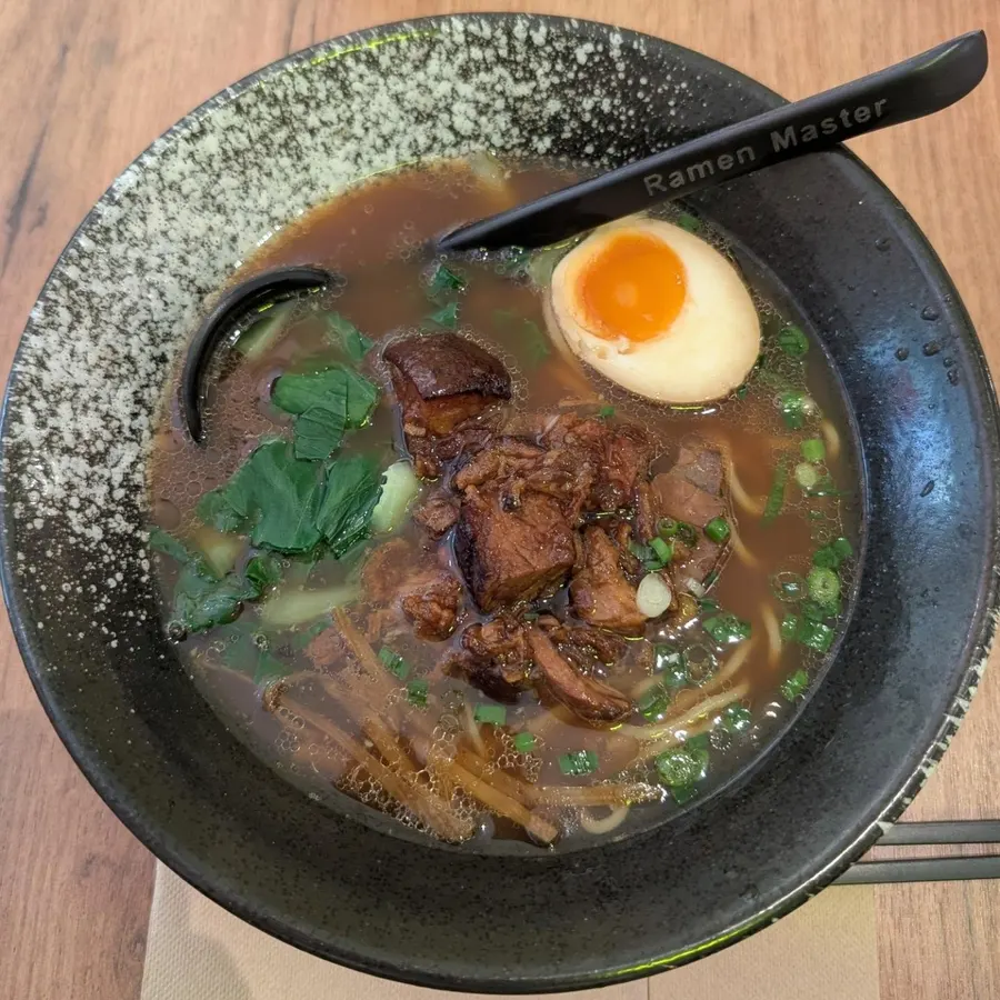 Master Braised Pork Ramen at Ramen Master
